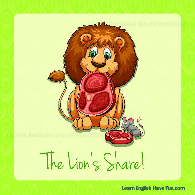 the lions share